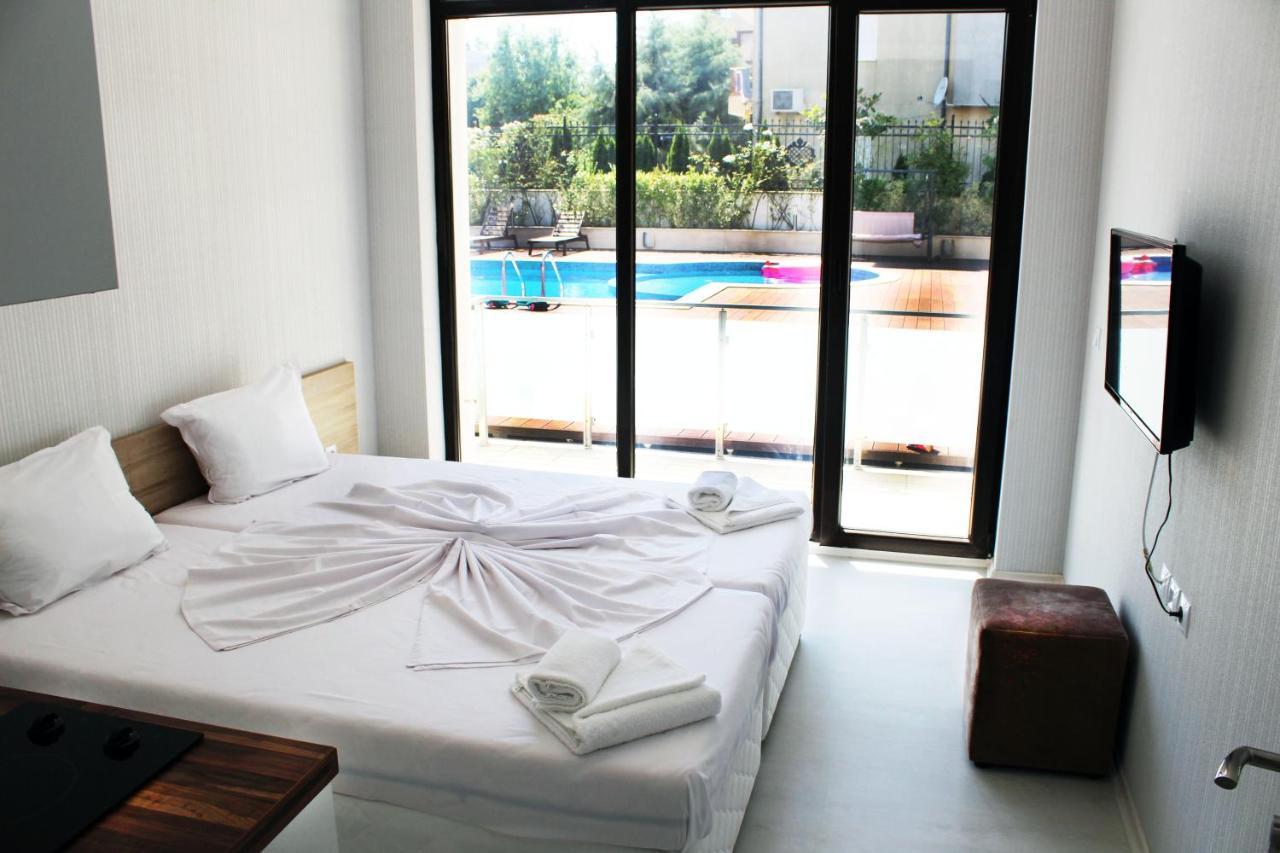 Apartments Stamopolu Lux With Pool View Primorsko Luaran gambar