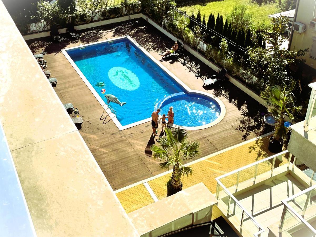 Apartments Stamopolu Lux With Pool View Primorsko Luaran gambar